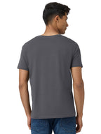 Xyxx Cotton MenS Solid Regular Fit-Shirt (Xy_Cr15_T-Shirt_1_Dark Grey)