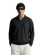 The Indian Garage Co Mens Oversized Textured Full Sleeves Sweater