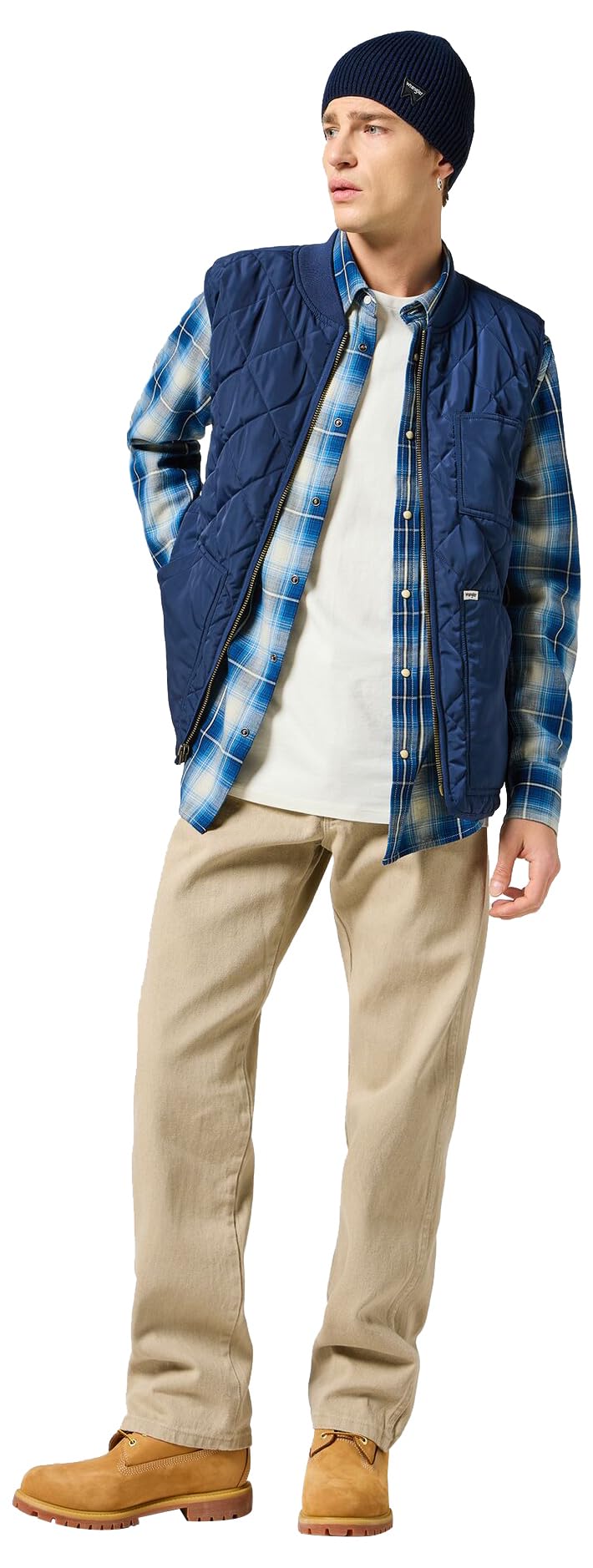 Wrangler Men's 13MWZ Cowboy Cut Original Fit Jean, Tan, 32W x 36L