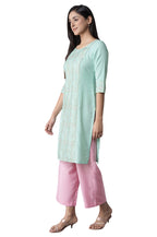 Aurelia Women'S Polyester Kurta-Straight Culotte
