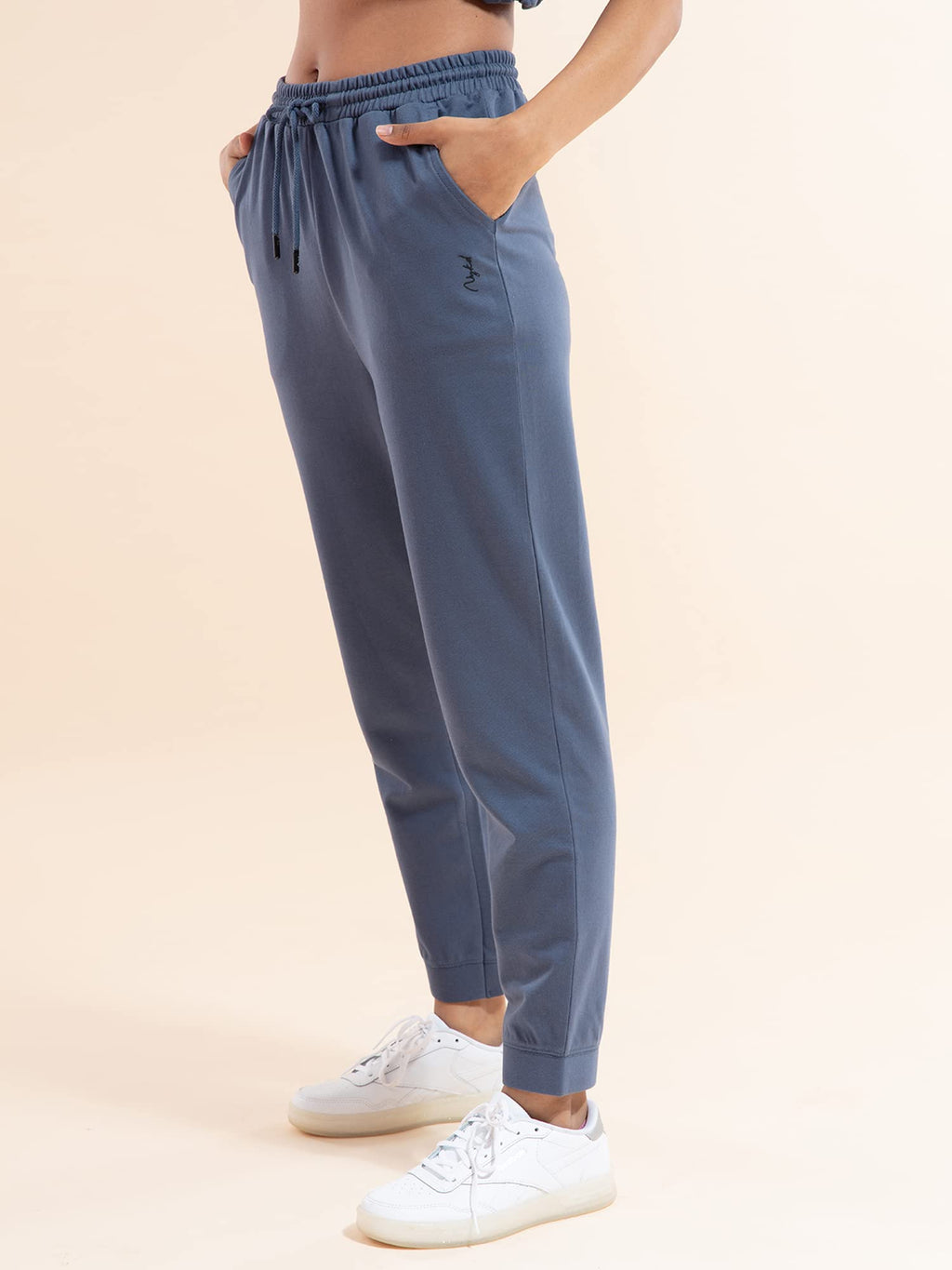 Nykd All Day Classic Utility Joggers/Track Pants/Lounge Pants For Women, Lightweight, Super Comfy, Elastic Waist & Cuffs Utility