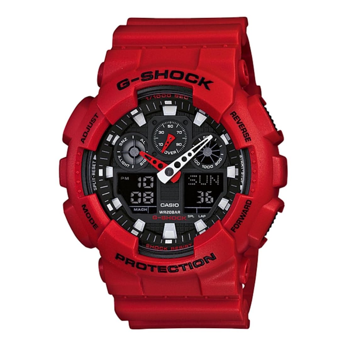Casio Men's GA-1000 XL Series G-Shock Quartz 200M WR Shock Resistant Watch
