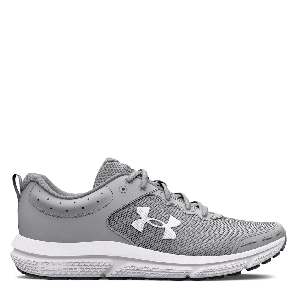 Under Armour Men's Charged Assert 10, (102) Mod Gray/Mod Gray/White, 14, US