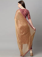 GoSriKi Womens Banarasi Silk Straight Printed Kurta with Pant & Dupatta