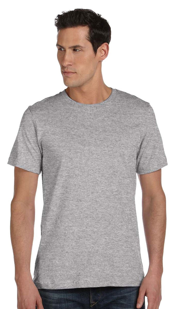 Unisex Made In The USA Jersey T-Shirt - ATHLETIc HEATHER - 2XL(D0102H7WcAX)