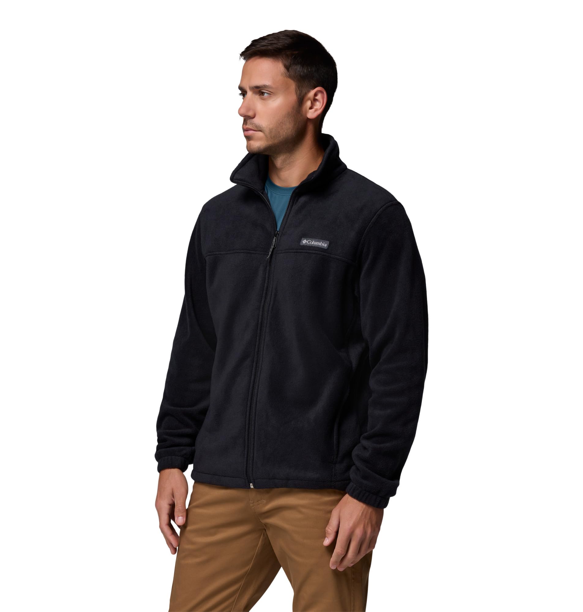 Mens Steens Mountainull-Zip 20 Fleece - BLAcK - S(D0102H7M9ZT)