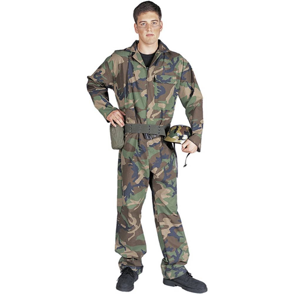 Men Commando Jumpsuit & Helmet
