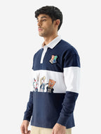 The Souled Store Official Harry Potter Enter The Looney Tunes Cotton Long Sleeve Collared Neck Graphic Printed Oversized Fit Rug