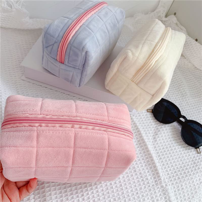 XPONNI Small Cosmetic Bag Cute Makeup Bag Y2k Accessories Aesthetic Make Up Bag Y2k Purse Cosmetic Bag for Purse