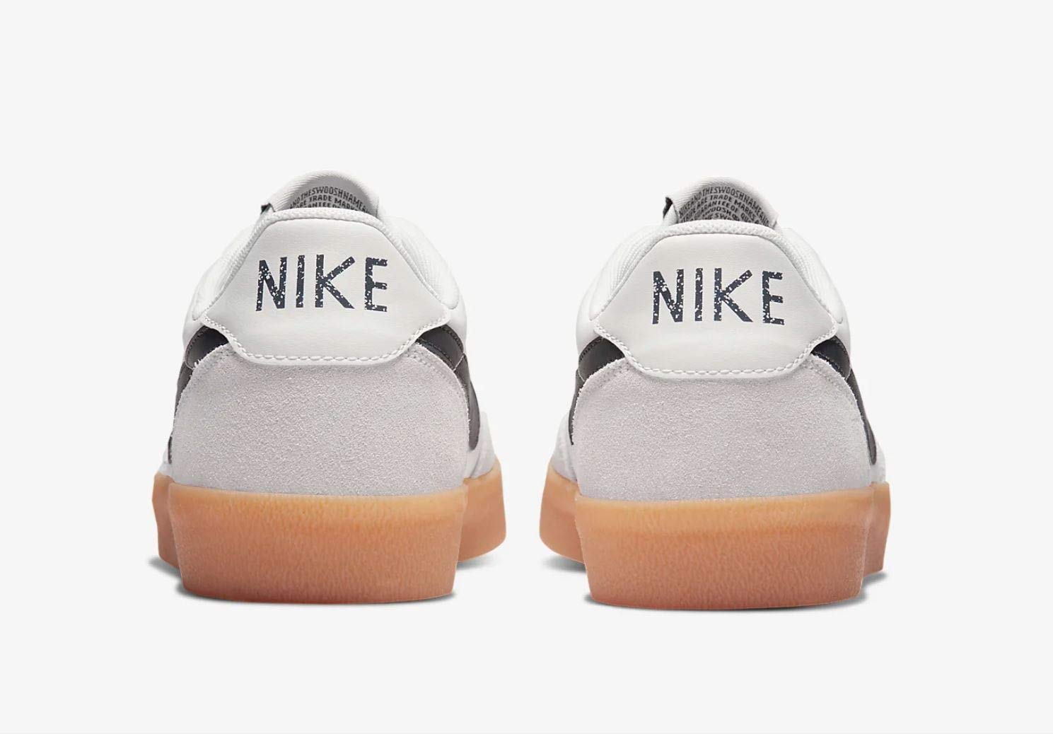 Nike Men's Killshot 2 Leather Sneakers, Sail/Oil Grey/Gum Yellow, 11.5 Medium US