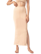 NYKD Seamless Spandex Saree Shapewear for Women Petticoat/Peticote Saree Shapewear, NYSH01, Skin(Cuban Sand), S, 1N