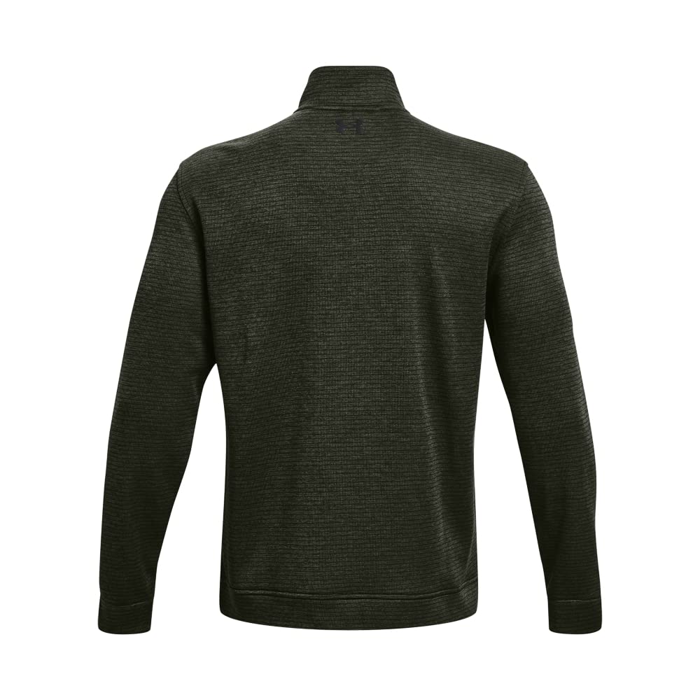 Under Armour Mens Storm SweaterFleece Quarter Zip, (310) Baroque Green / / Black, XX-Large