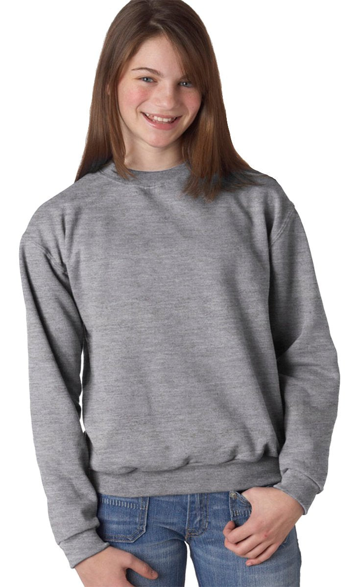 Youth NuBlend Fleece crew - BLAcK - S(D0102HI3YAA)
