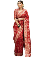 Sugathari Womens Banarasi Saree Pure Kanjivaram Silk Soft new ladies 2024 Design Wear Pattu Sarees Latest Cotton Party Sari col