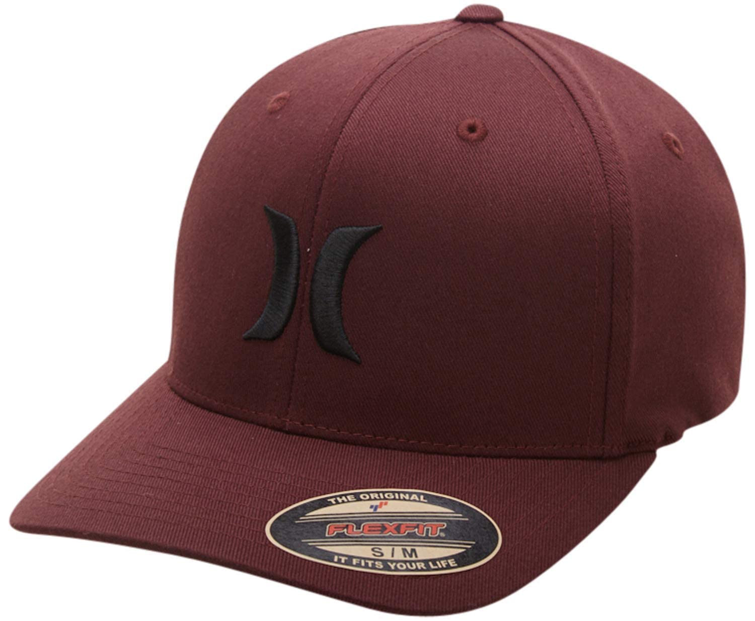 Hurley Mens Baseball, Mahogany, Large-X-Large