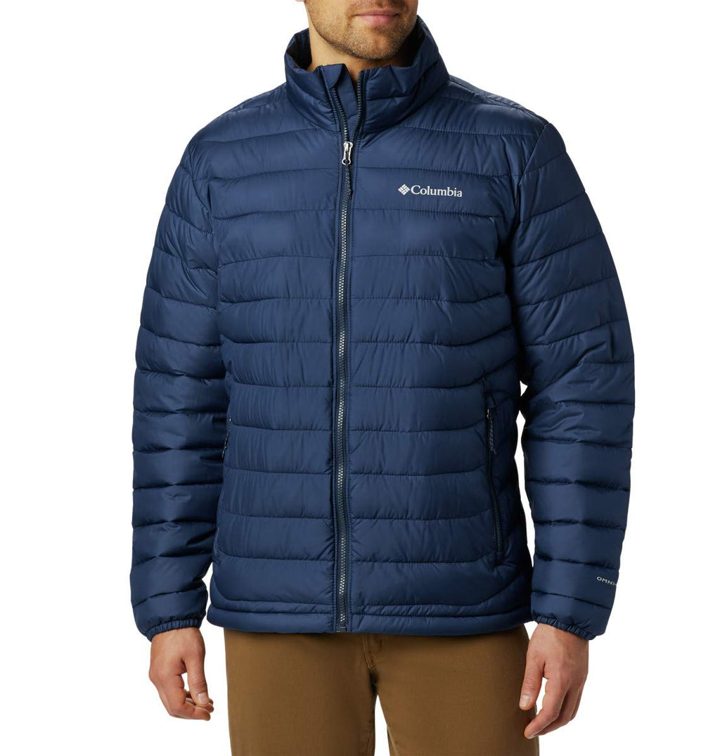 Columbia Men's Powder Lite Jacket, Collegiate Navy, 3X Big