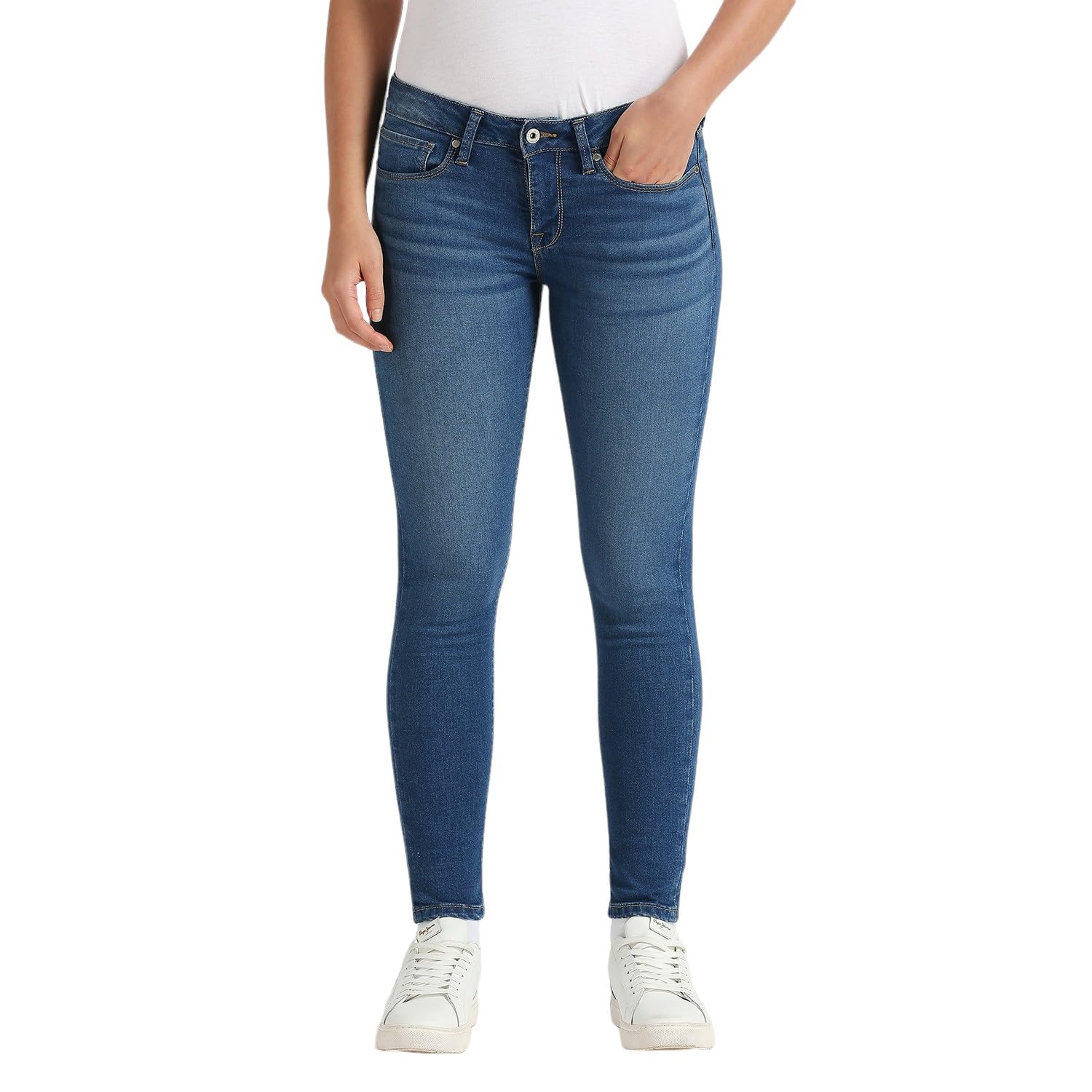 Pepe Jeans WomenS Skinny Jeans (Pl204937J678_Med Worn