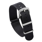watchdives Nylon Watch Band 20mm 22mm Multicolor Replacement Watch Straps for Men Women (A1 Black, 20mm)