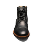 Florsheim Mens Chalet Cap Toe Boots Black Crazy Horse 9.5 Medium