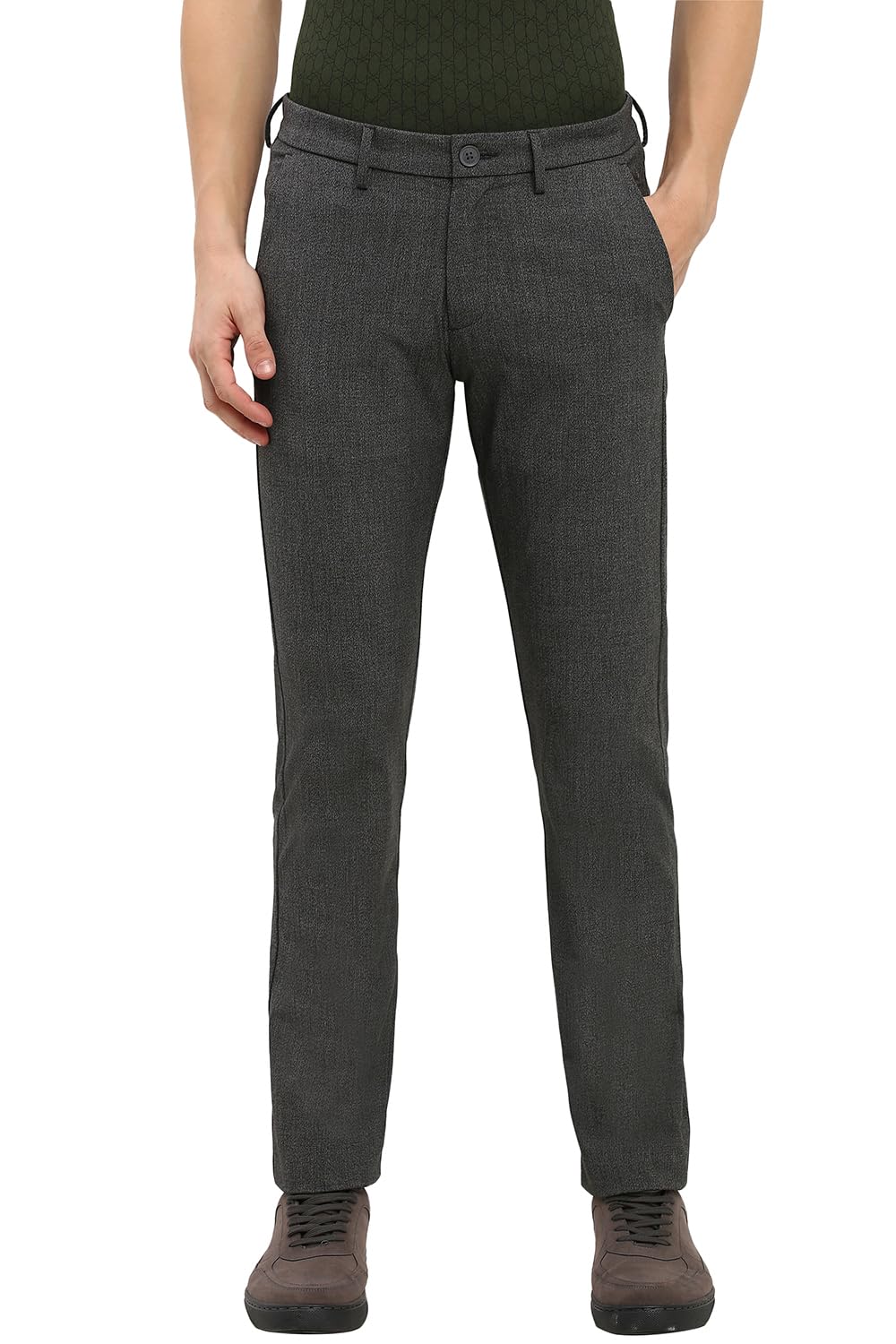 Allen Solly Men Slim Fit Casual Formal Pants