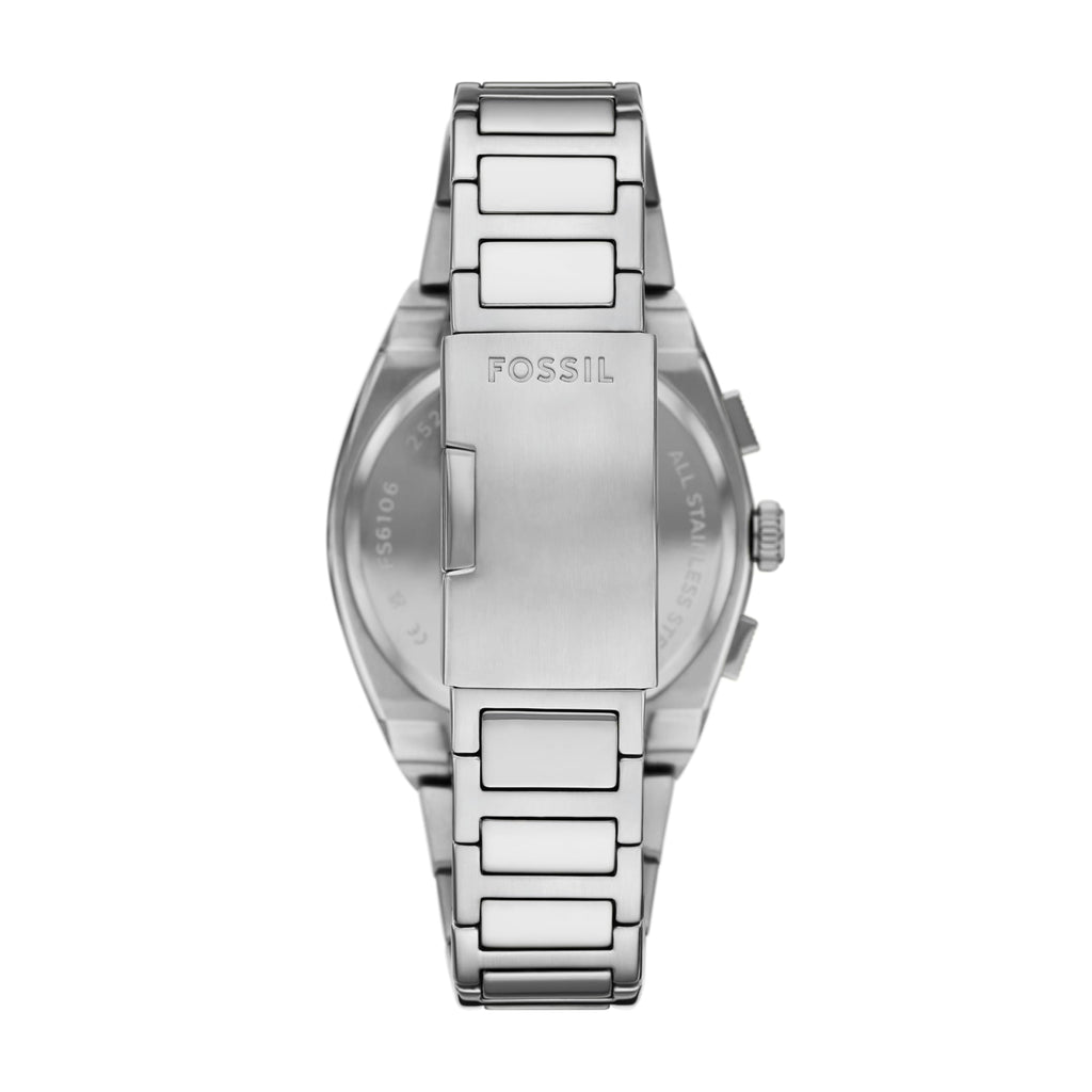 Fossil Men's Everett Chronograph Stainless Steel Watch