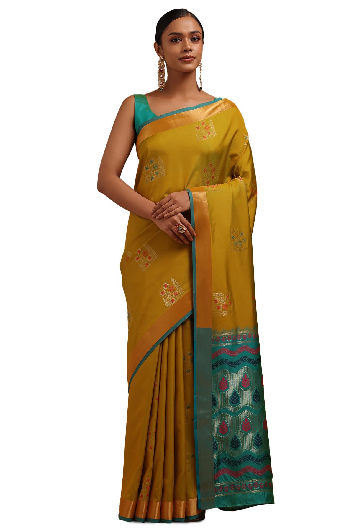 Soch Women Silk Zari Woven Saree