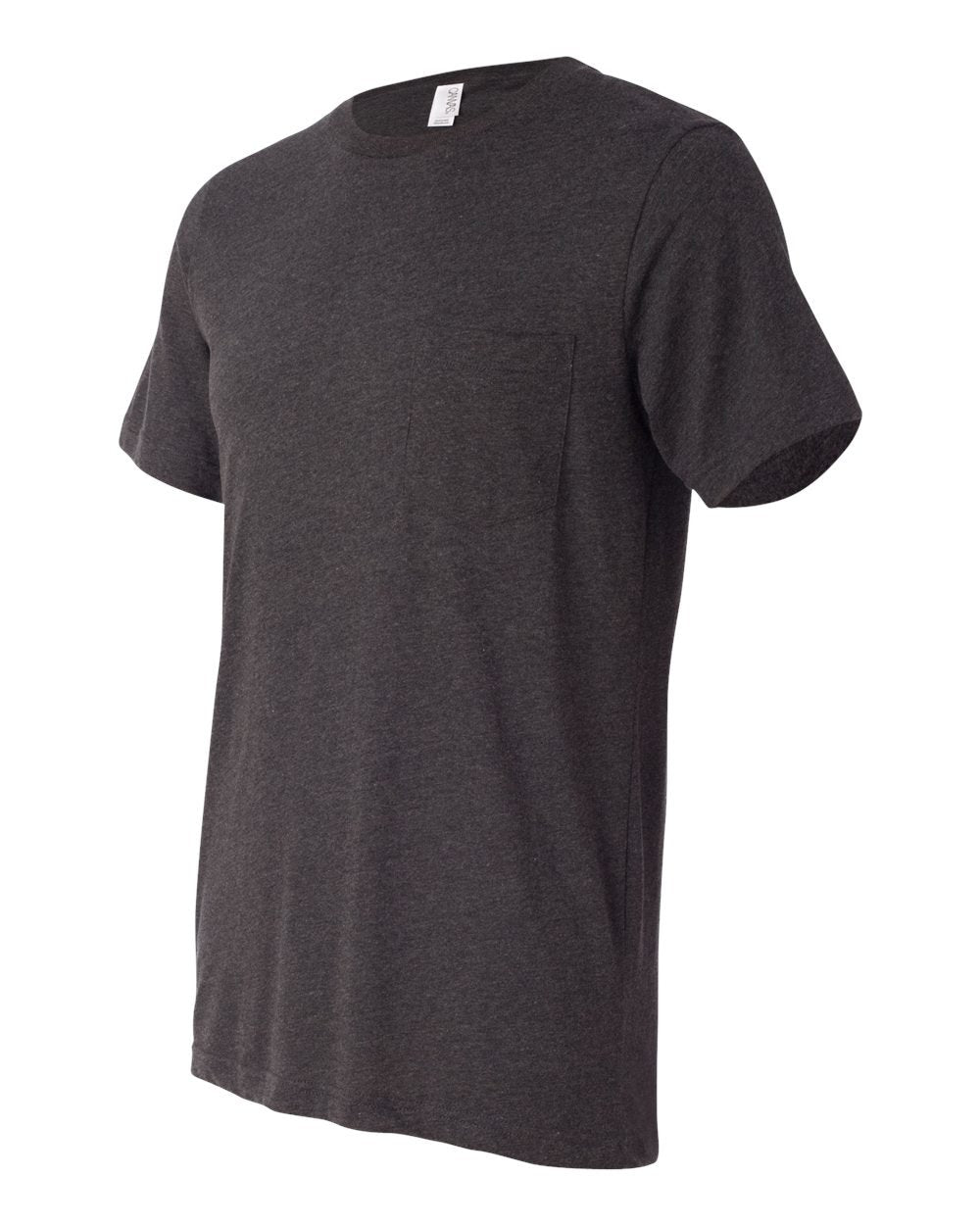 Mens Jersey Short-Sleeve Pocket T-Shirt - BLAcK - S(D0102H7W32T)