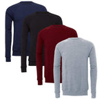Unisex Sponge Fleece crewneck Sweatshirt - DK gRY MRBLE FLc - M(D0102H789V6)