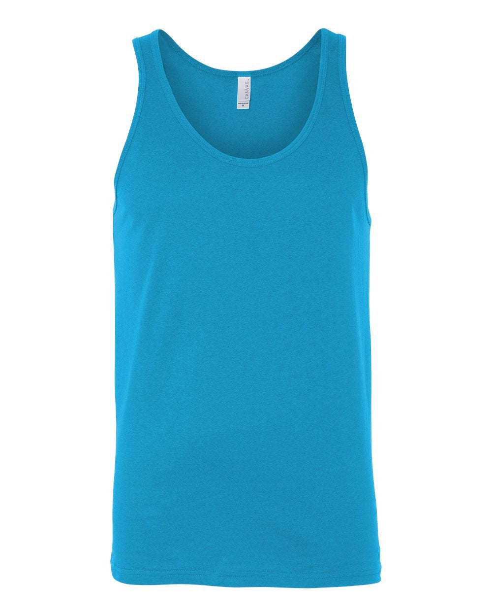 Unisex Jersey Tank - NEON BLUE - XS(D0102H7WSg8)