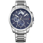 Tommy Hilfiger Men's 1791348 Cool Sport Analog Display Quartz Silver Watch