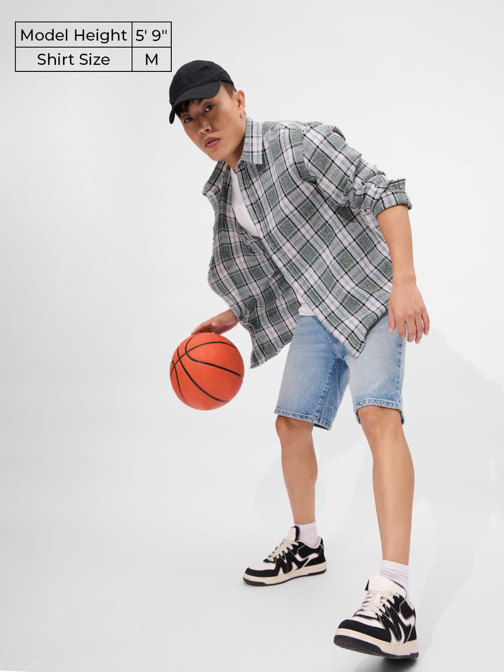 The Souled Store Plaid: Fern Grid Men and Boys Long Sleeves Collared Neck Button Front Cotton Relaxed Shirts