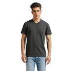 Pepe Jeans MenS Solid Slim Fit T-Shirt (Pm509199_Elephant Green Grey