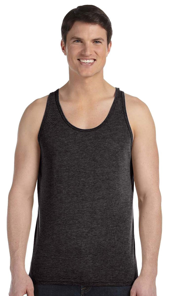 Unisex Jersey Tank - NEON BLUE - XS(D0102H7WA2J)
