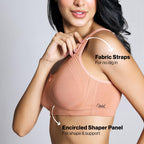Nykd (Nyb169 Cotton Anti Microbial Non Padded & Non Wired Side Support Shaper Bra For Women | Full Coverage Bra With Detailed Co