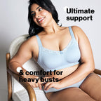 Nykd Super Support Everyday Cotton T-Shirt Push-Up Bra For Women Non Padded, Wirefree, Full Coverage (Everyday Pretty Lace Bra)