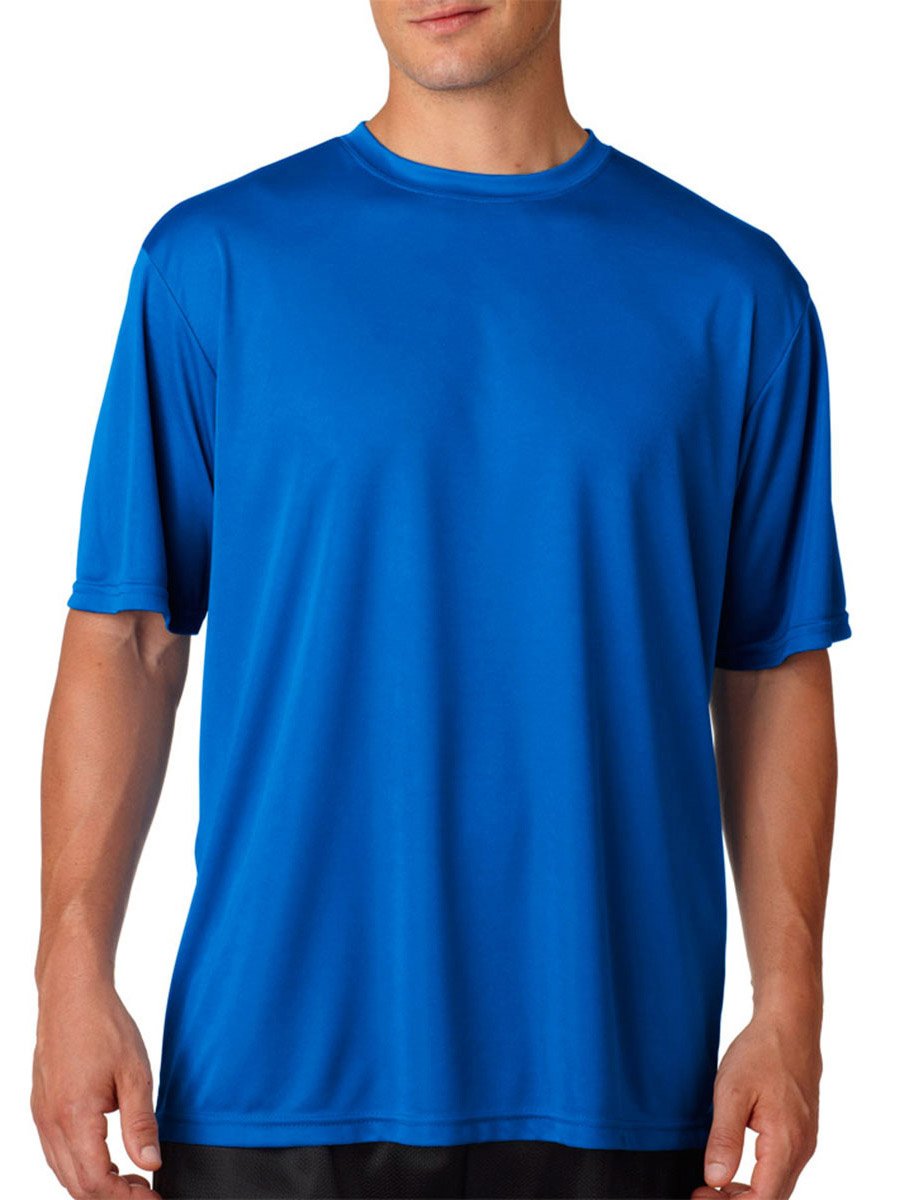 Mens cooling Performance T-Shirt - gRAPHITE - S(D0102H7KgFJ)