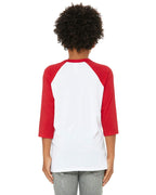 Youth 34-Sleeve Baseball T-Shirt - WHITE BLAcK - M(D0102H7KXMP)