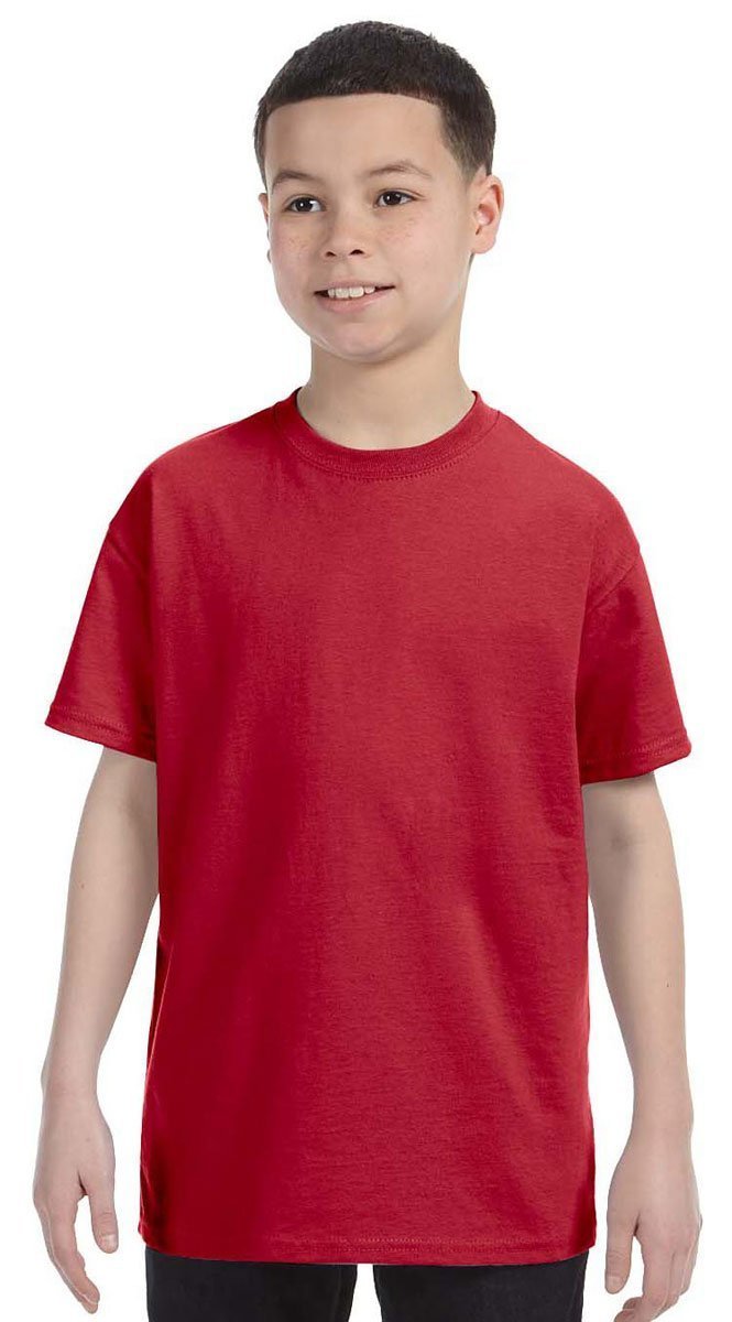 Youth DRI-POWER AcTIVE T-Shirt - IRISH gREEN HTHR - M(D0102HI3UP7)