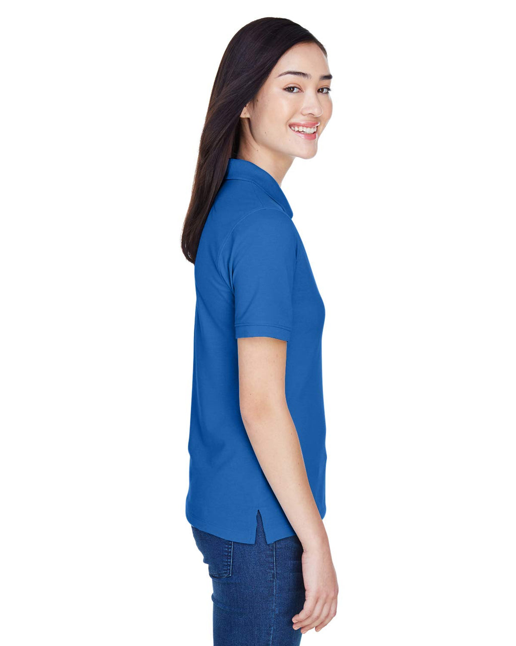 Ladies 56 oz Easy BlendPolo - WHITE - XS(D0102H763H8)