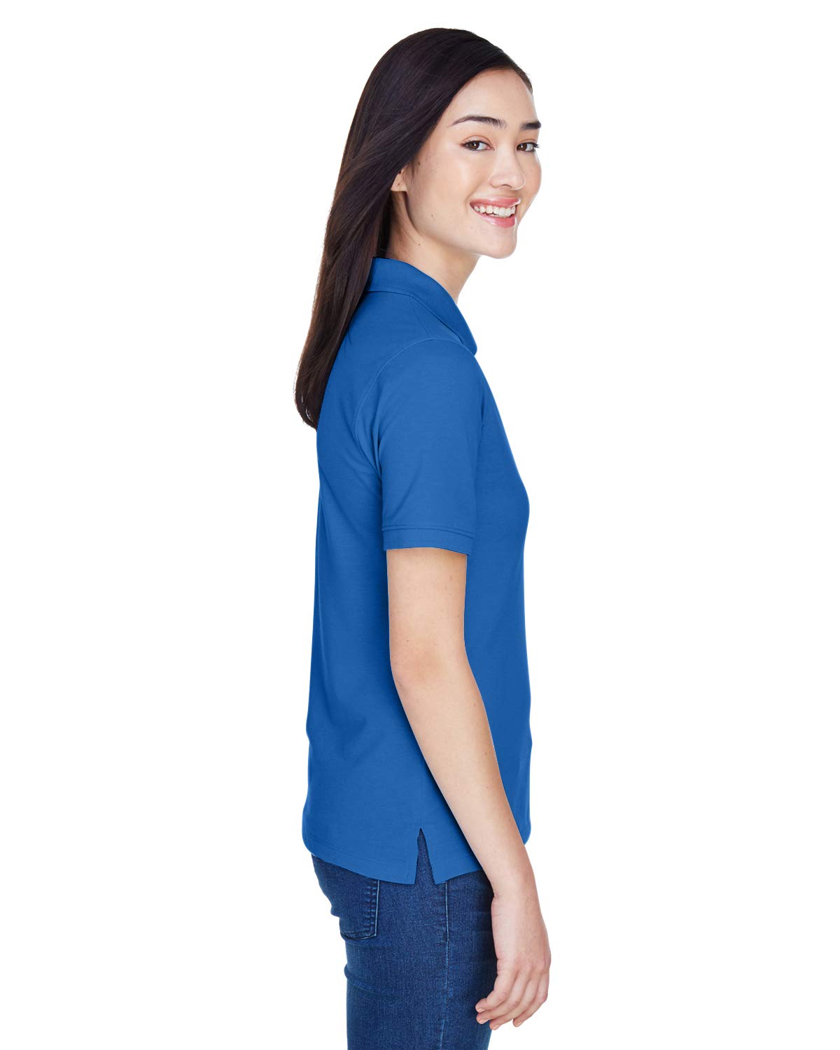 Ladies 56 oz Easy BlendPolo - WHITE - XS(D0102H763H8)