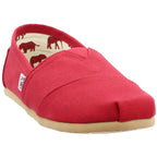 TOMS Men's TOMS CLASSIC CASUAL SHOES 8 (RED CANVAS )