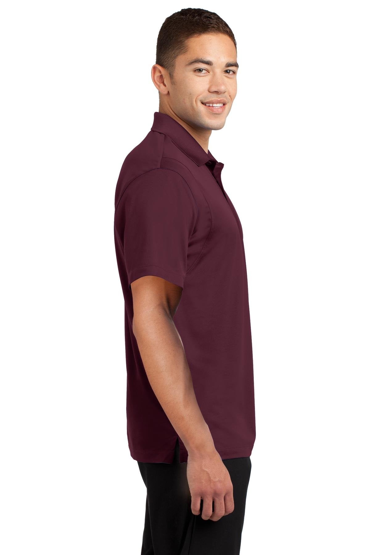 SPORT-TEK Men's Micropique Sport Wick Polo XL Maroon