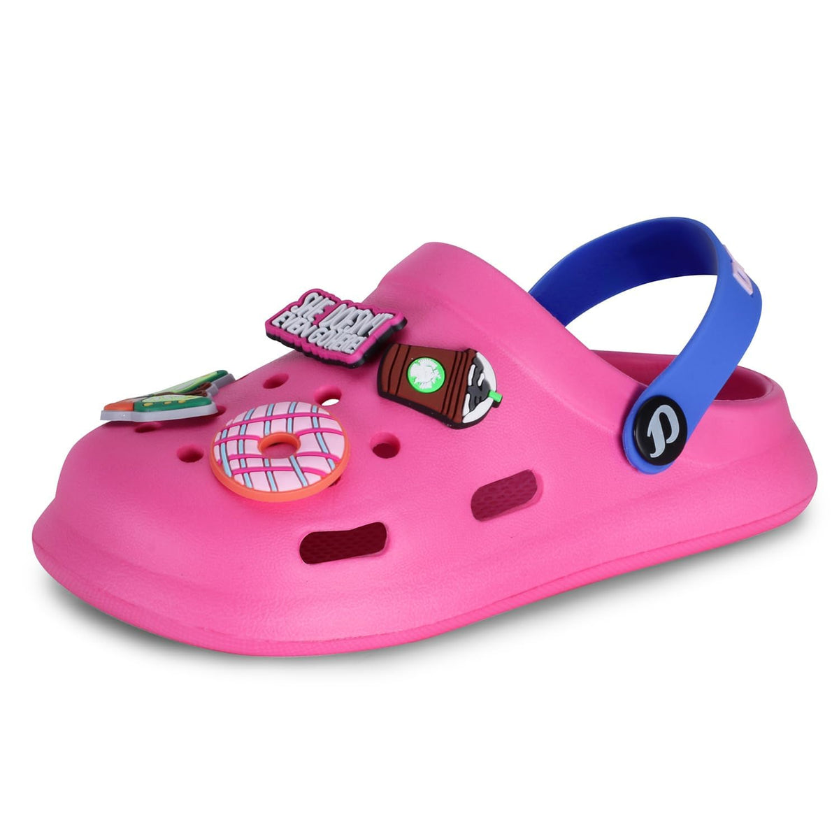 Doctor Extra Soft UnisexChild Kids Classic Ultra Soft Clogs/Sandals With Adjustable Back Strap| Comfortable & Lightweight| Styl 2