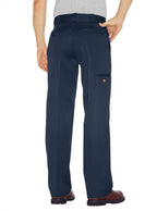 Dickies Men's Loose Fit Double Knee Twill Work Pant, Dark Navy, 44W x 34L
