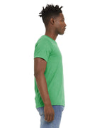 Unisex Sueded T-Shirt - HEATHER RED - XS(D0102H7KEFT)