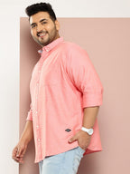 Thomas Scott Mens | Plus Size | Regular Fit | Long Sleeves | Button-Down Collar | Oxford Fabric | Casual | Shirts for Men (TS14