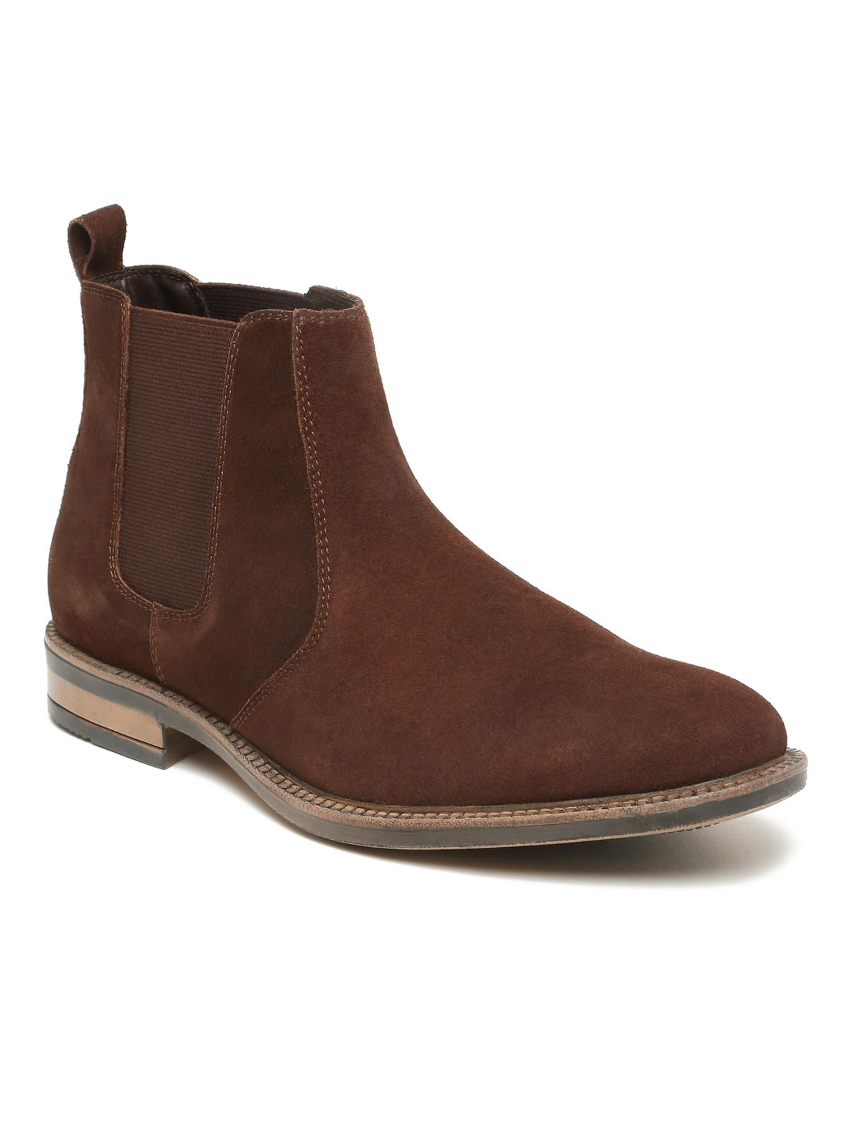 TEAKWOOD LEATHERS Men Brown Chelsea Boot Leather Shoes | SH_BT_UO01_V_BR42 8