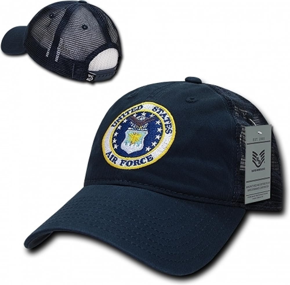 Relaxed Trucker Caps, Air Force, Navy