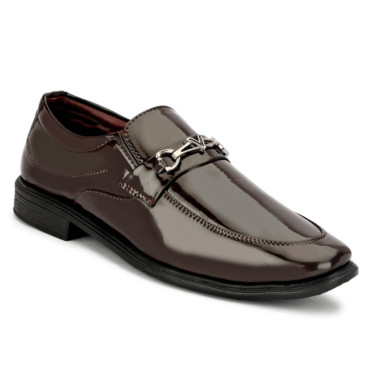Inklenzo Brown moccasion Stylish Formal Shoes 8
