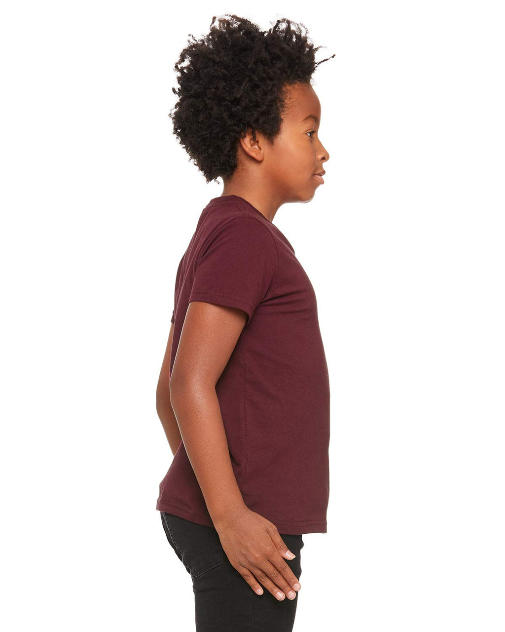 Youth Jersey T-Shirt - BLAcK - M(D0102H7WPS8)
